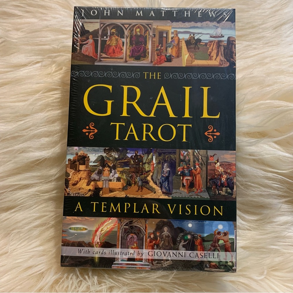 SALE!! The Grail Tarot with large guidebook SEALED pagan.  2
